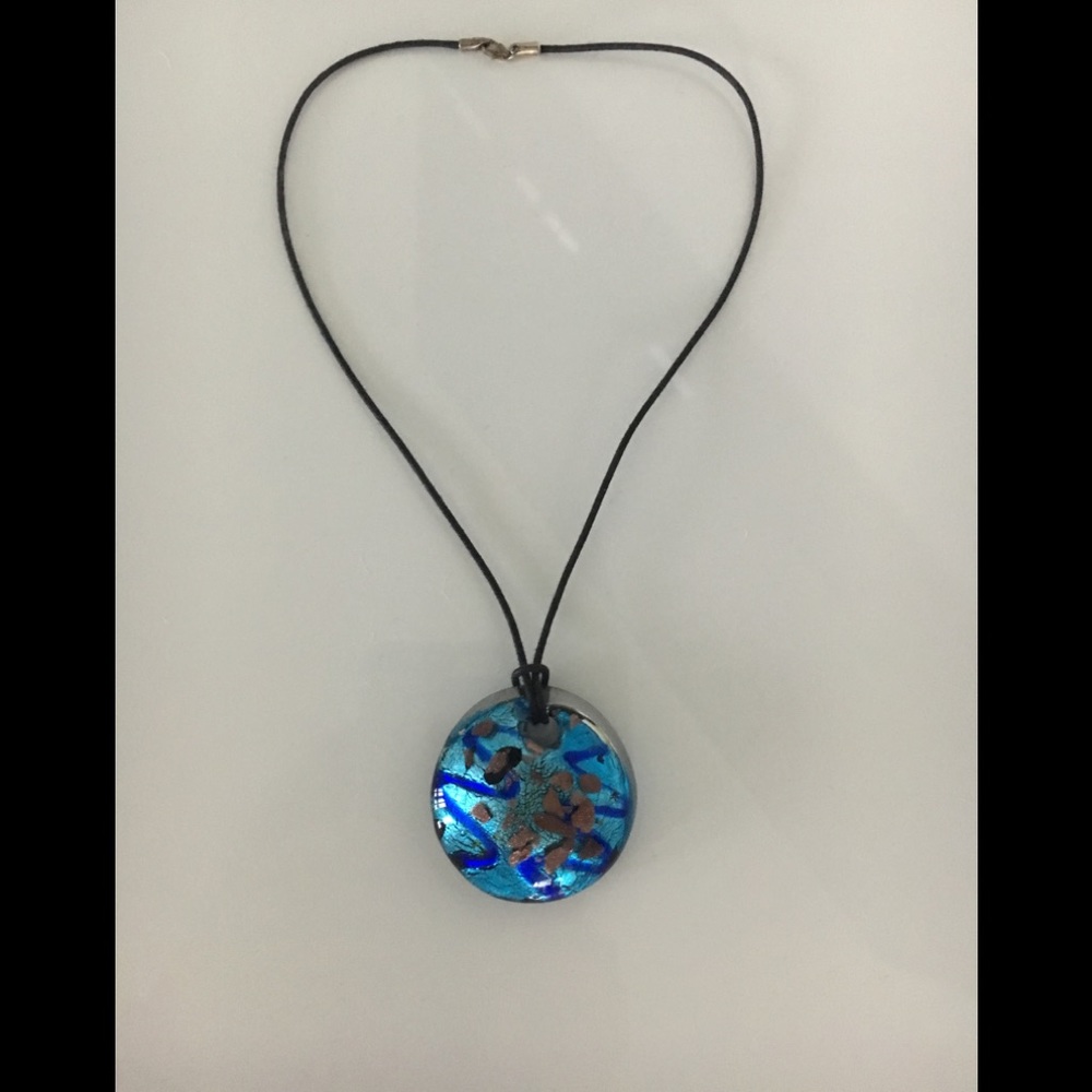Murano Glass Pendant Necklace